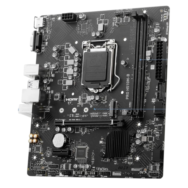 MSI Pro H510M-B Intel 10/11th Gen microATX Motherboard - Image 4