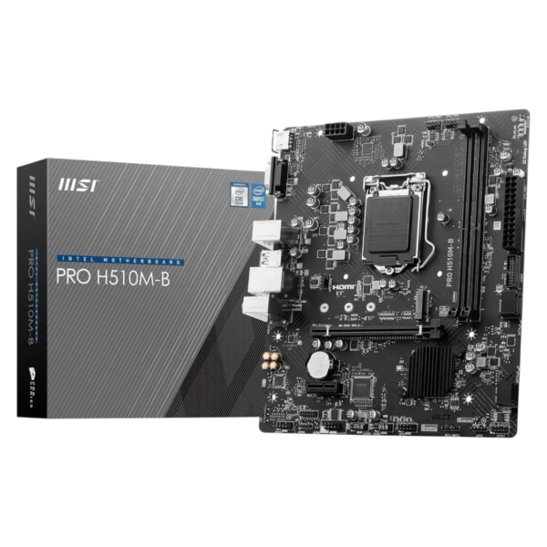 MSI Pro H510M-B Intel 10/11th Gen microATX Motherboard