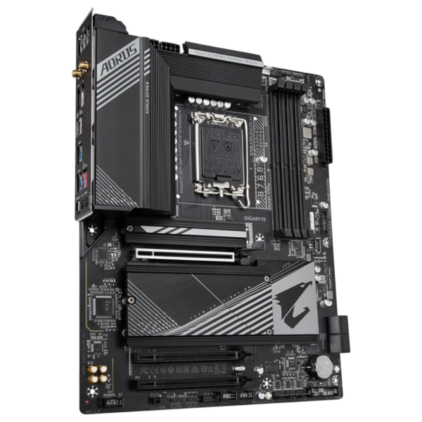 Gigabyte B760 Aorus Elite AX DDR5 Intel 12/13th Gen ATX Motherboard - Image 2