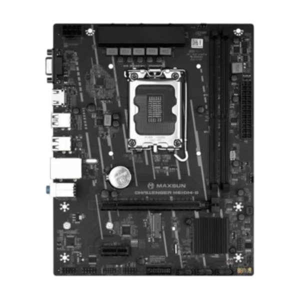 Maxsun Challenger H610M-D DDR4 Intel 12/13th Gen microATX Motherboard - Image 4