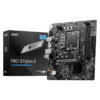MSI Pro B760M-E DDR5 Intel 12/13/14th Gen microATX Motherboard