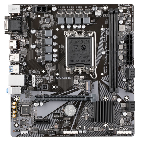 Gigabyte H610M H DDR5 Intel 12/13/14th Gen microATX Motherboard - Image 4