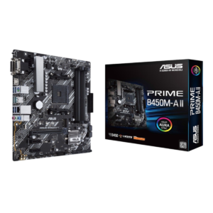 Asus Prime B450M-A II AMD AM4 mATX Gaming Motherboard