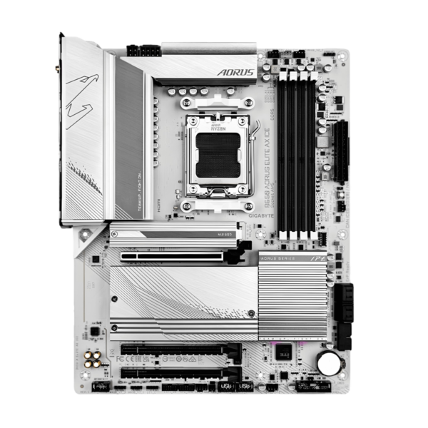 Gigabyte B650 Aorus Elite AX ICE DDR5 AMD AM5 ATX Motherboard - Image 2
