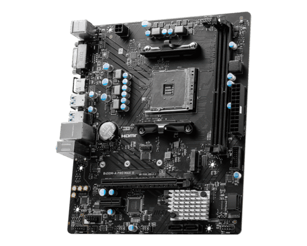 RYZEN MoTHERBOARD MSI B450M-A PRO MAX II MICRO ATX - Image 4