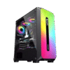BOOST UNiCORN GAMiNG PC CASE BLACK WiTH 3 RGB FAN