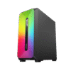 BOOST UNiCORN GAMiNG PC CASE BLACK WiTH 3 RGB FAN - Image 2