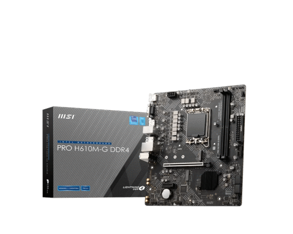 MSI PRO H610M-G DDR4 Motherboard