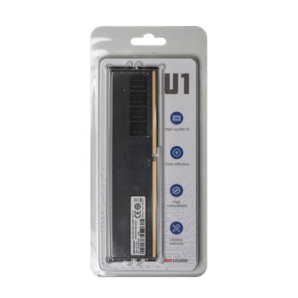 Hikvision U1 16GB (1x16GB) 3200MHz C22 U-DIMM DDR4 Desktop Memory - Image 2