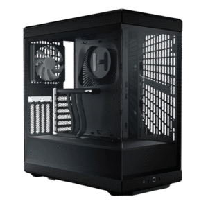 Hyte Y40 S-Tier Aesthetic Mid-Tower ATX Gaming Case - Pitch Black