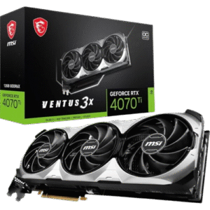 MSI GeForce RTX 4070 Ti Ventus 3X 12GB OC Graphics Card