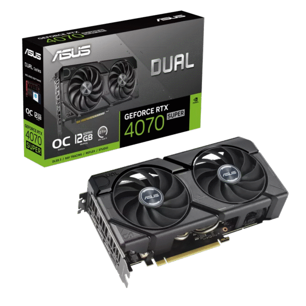 ASUS Dual GeForce RTX 4070 Super EVO 12GB OC Graphics Card