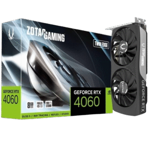 Zotac Gaming GeForce RTX 4060 8GB Twin Edge DLSS 3 8GB GDDR6 128-bit 17 Gbps PCIE 4.0 Compact Gaming Graphics Card