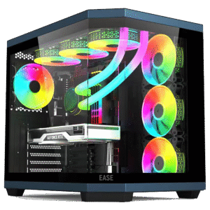 Ease EC124B Pro ARGB Mid-Tower ATX Gaming Case