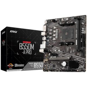 MSI B550M-A Pro AMD AM4 microATX Motherboard DDR4