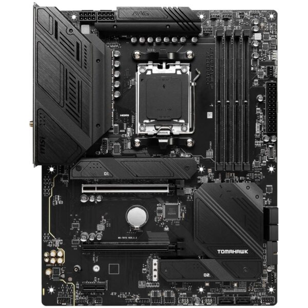 MSI MAG B650 Tomahawk WiFi Gaming Motherboard AMD Ryzen 9000/8000/7000 Series Processors, AM5, DDR5 - Image 3