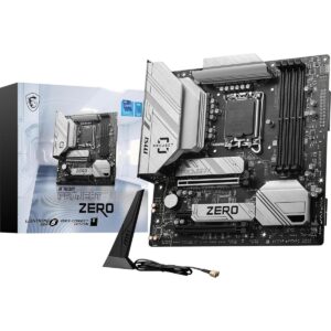MSI B760M Project Zero Gaming Motherboard (Support 14th/13th/12th Gen Intel Processors)