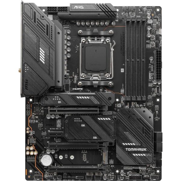 MSI MAG X670E Tomahawk Wifi DDR5 AMD AM5 ATX Motherboard - Image 3