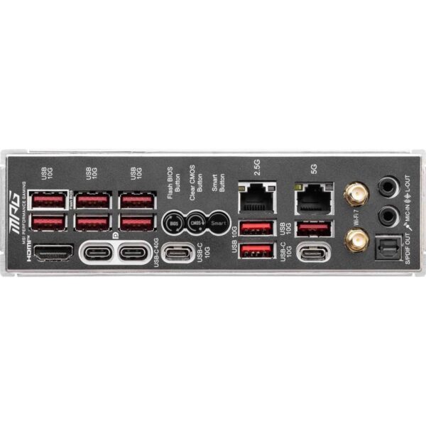 MSI MPG X870E Carbon Wifi DDR5 AMD AM5 ATX Motherboard - Image 7