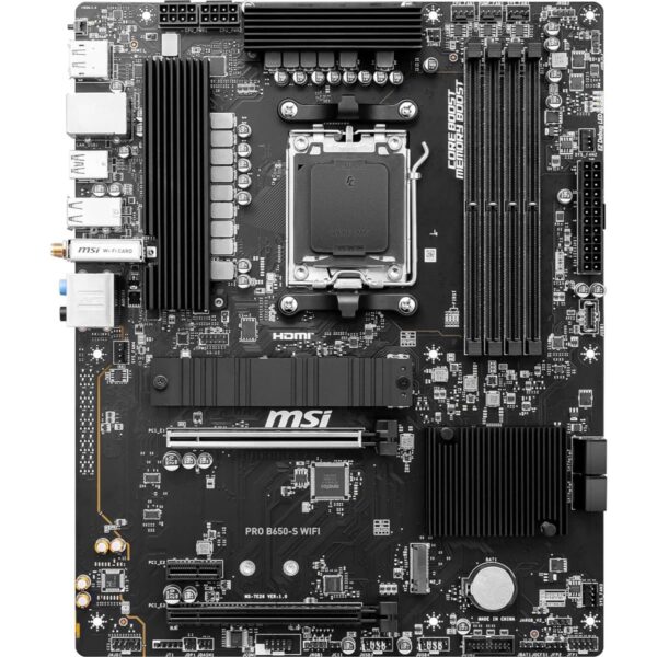 MSI Pro B650-S Wifi DDR5 AMD AM5 ATX Motherboard - Image 3