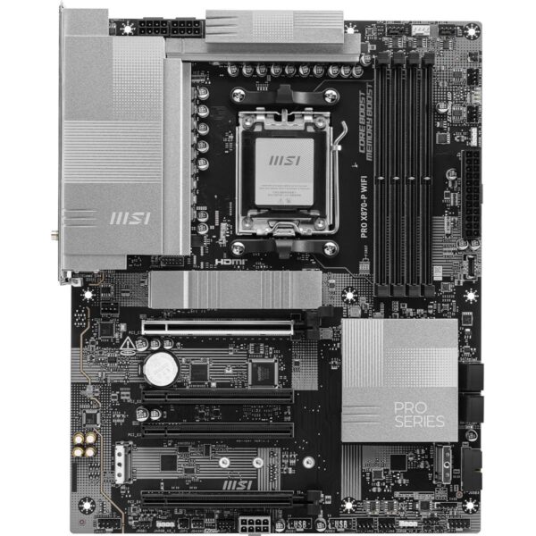 MSI Pro X870-P WiFi ProSeries Motherboard AMD Ryzen 9000/8000/7000 Series Processors, AM5, DDR5 - Image 3
