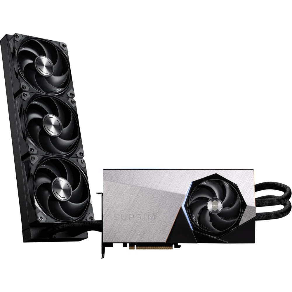 MSI Gaming GeForce RTX 5090 32G SUPRIM LIQUID SOC Graphics Card - Image 3
