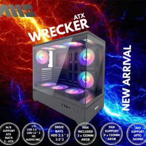 AMS WRECKER GAMING CASE